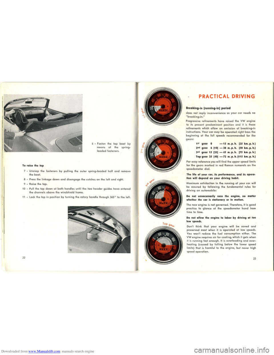 VOLKSWAGEN KARMANN GHIA 1958 1.G User Guide Downloaded from www.Manualslib.com manuals search engine VOLKSWAGEN KARMANN GHIA 1958 1.G User Guide Downloaded from www.Manualslib.com manuals search engine