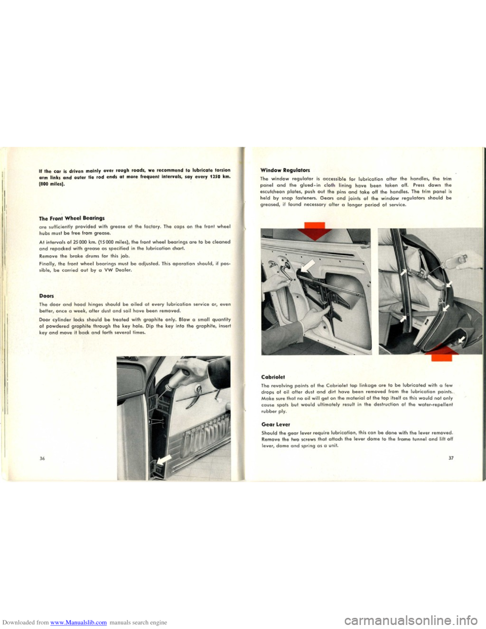 VOLKSWAGEN KARMANN GHIA 1958 1.G User Guide Downloaded from www.Manualslib.com manuals search engine VOLKSWAGEN KARMANN GHIA 1958 1.G User Guide Downloaded from www.Manualslib.com manuals search engine