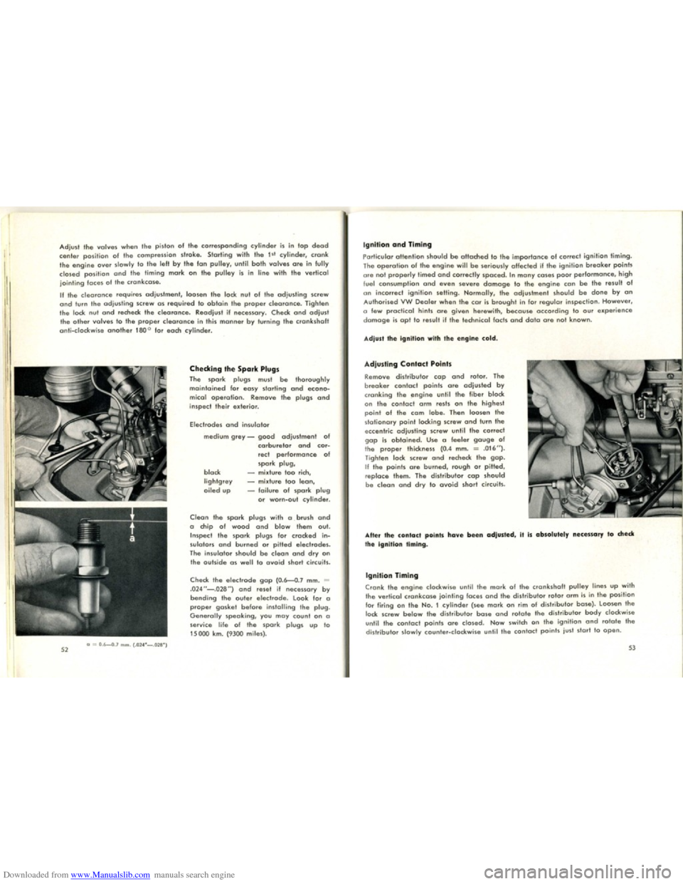 VOLKSWAGEN KARMANN GHIA 1958 1.G Owners Manual Downloaded from www.Manualslib.com manuals search engine VOLKSWAGEN KARMANN GHIA 1958 1.G Owners Manual Downloaded from www.Manualslib.com manuals search engine