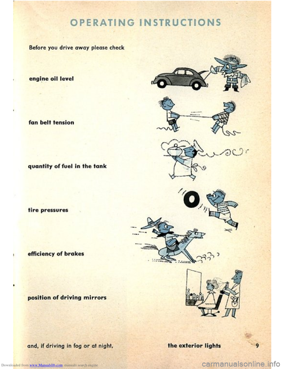 VOLKSWAGEN BEETLE 1960 1.G User Guide Downloaded from www.Manualslib.com manuals search engine   