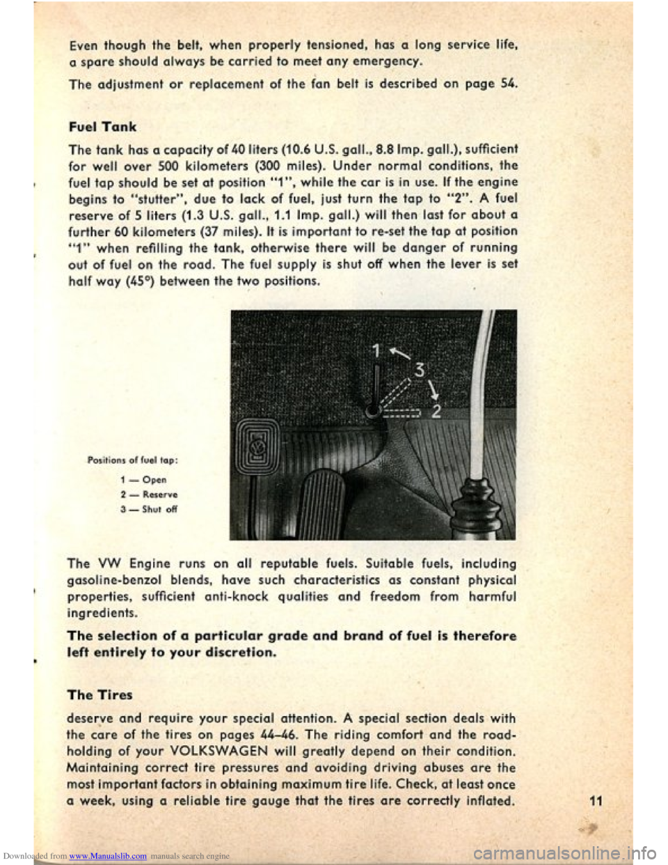 VOLKSWAGEN BEETLE 1960 1.G User Guide Downloaded from www.Manualslib.com manuals search engine   