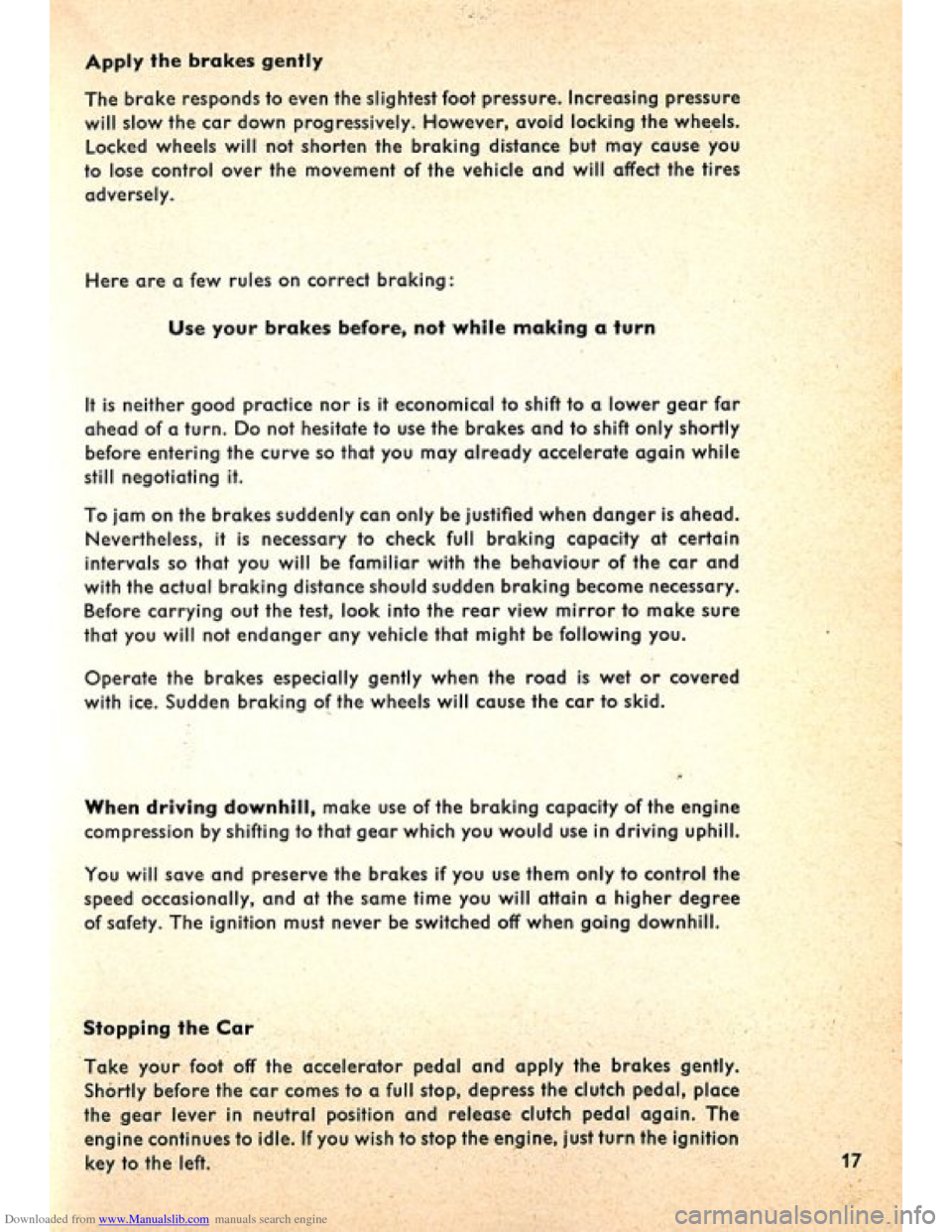 VOLKSWAGEN BEETLE 1960 1.G User Guide Downloaded from www.Manualslib.com manuals search engine VOLKSWAGEN BEETLE 1960 1.G User Guide Downloaded from www.Manualslib.com manuals search engine