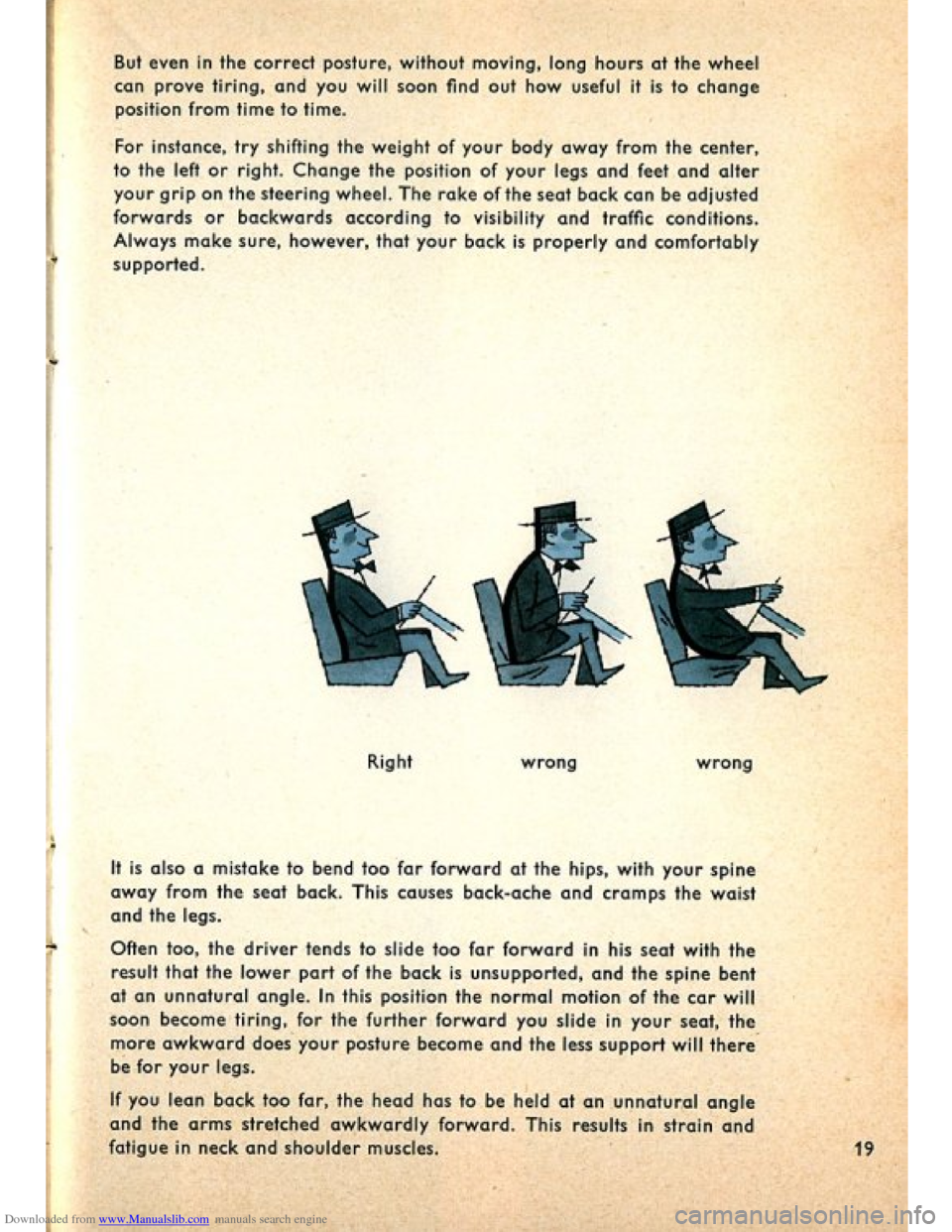 VOLKSWAGEN BEETLE 1960 1.G Owners Manual Downloaded from www.Manualslib.com manuals search engine   