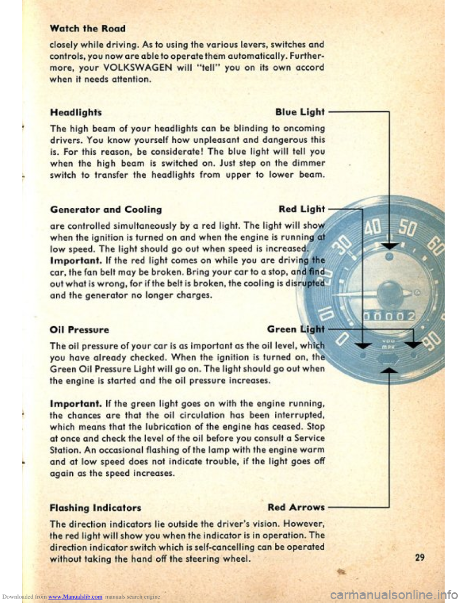 VOLKSWAGEN BEETLE 1960 1.G Owners Guide Downloaded from www.Manualslib.com manuals search engine VOLKSWAGEN BEETLE 1960 1.G Owners Guide Downloaded from www.Manualslib.com manuals search engine