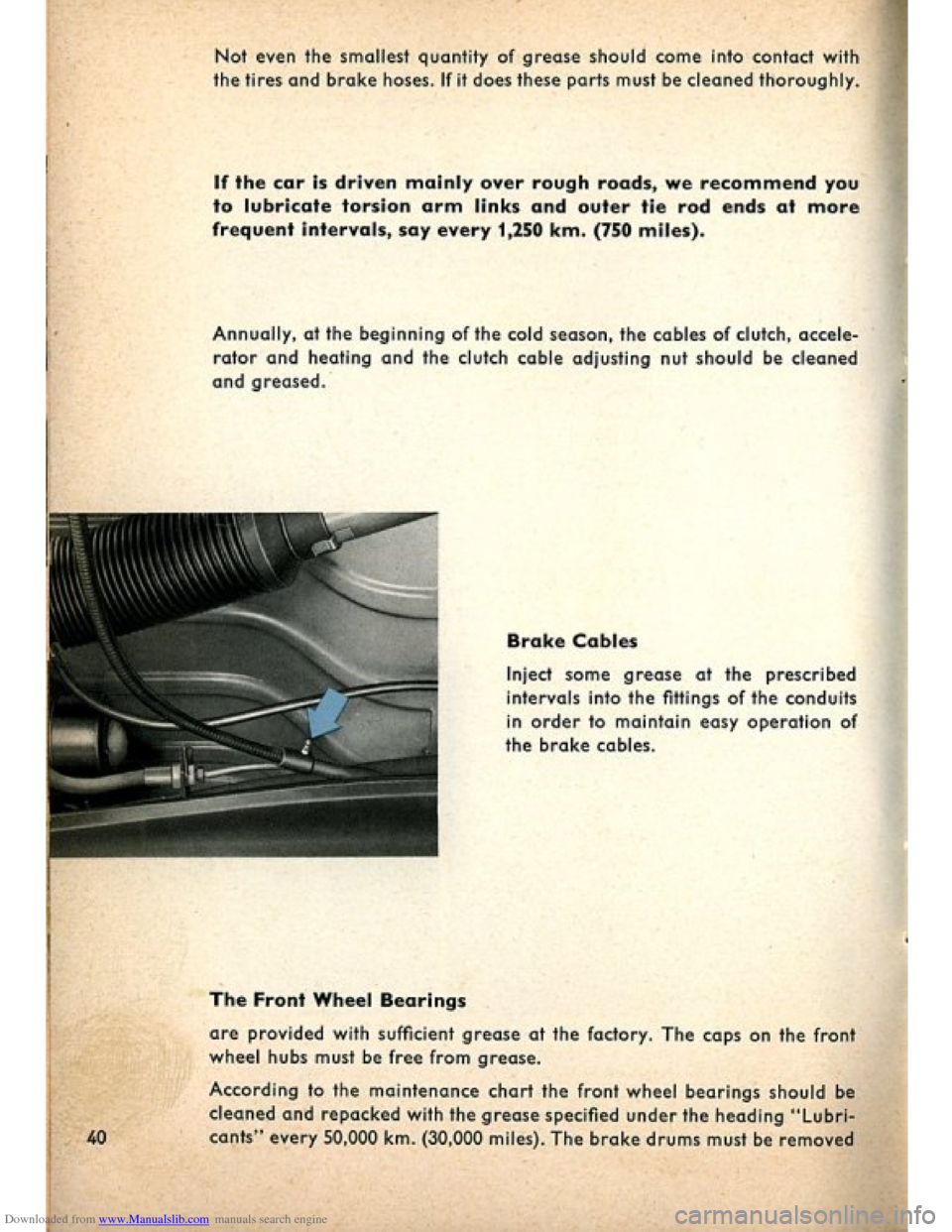 VOLKSWAGEN BEETLE 1960 1.G Service Manual Downloaded from www.Manualslib.com manuals search engine VOLKSWAGEN BEETLE 1960 1.G Service Manual Downloaded from www.Manualslib.com manuals search engine