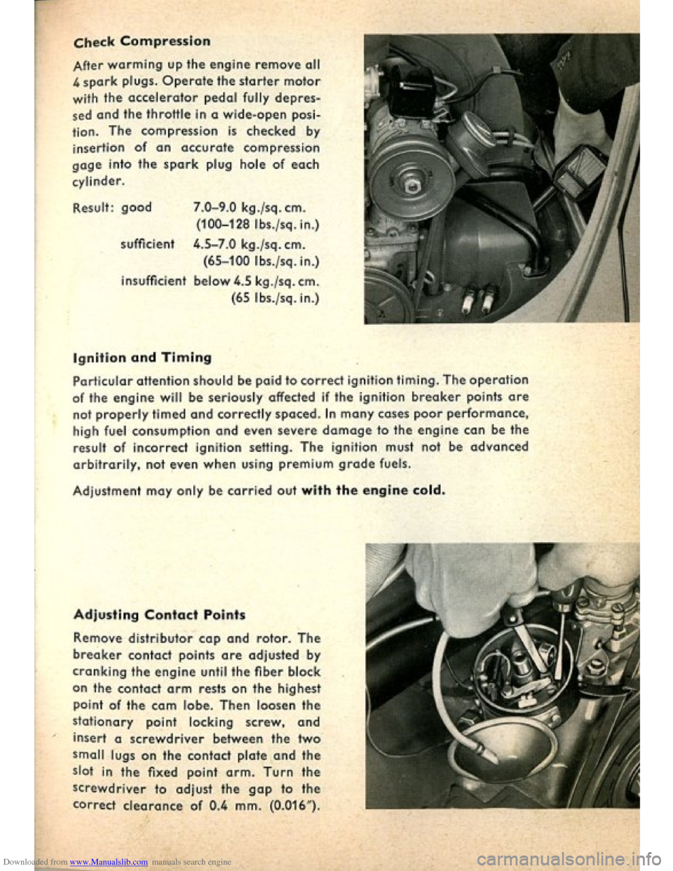 VOLKSWAGEN BEETLE 1960 1.G Repair Manual Downloaded from www.Manualslib.com manuals search engine VOLKSWAGEN BEETLE 1960 1.G Repair Manual Downloaded from www.Manualslib.com manuals search engine