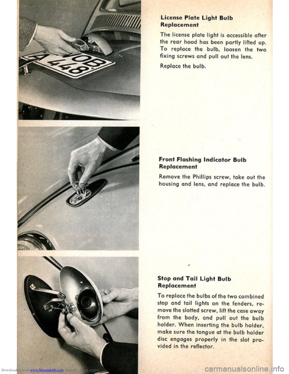 VOLKSWAGEN BEETLE 1960 1.G Repair Manual Downloaded from www.Manualslib.com manuals search engine VOLKSWAGEN BEETLE 1960 1.G Repair Manual Downloaded from www.Manualslib.com manuals search engine