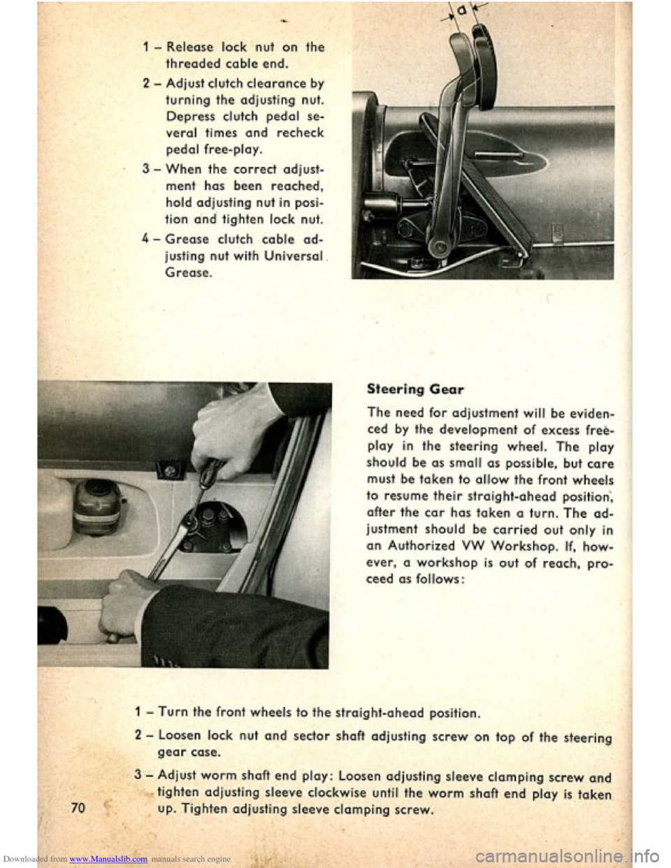 VOLKSWAGEN BEETLE 1960 1.G Manual PDF Downloaded from www.Manualslib.com manuals search engine   