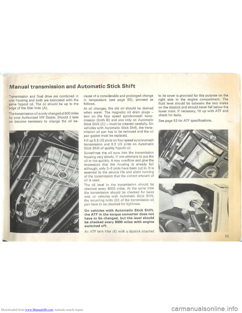 VOLKSWAGEN BEETLE 1970 1.G Workshop Manual Downloaded from www.Manualslib.com manuals search engine VOLKSWAGEN BEETLE 1970 1.G Workshop Manual Downloaded from www.Manualslib.com manuals search engine