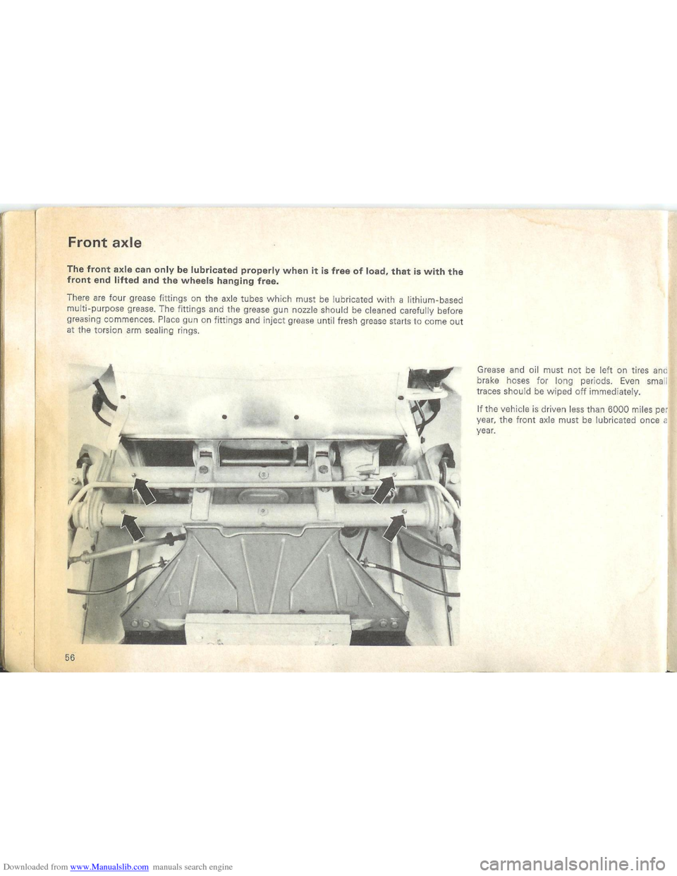 VOLKSWAGEN BEETLE 1970 1.G Workshop Manual Downloaded from www.Manualslib.com manuals search engine   