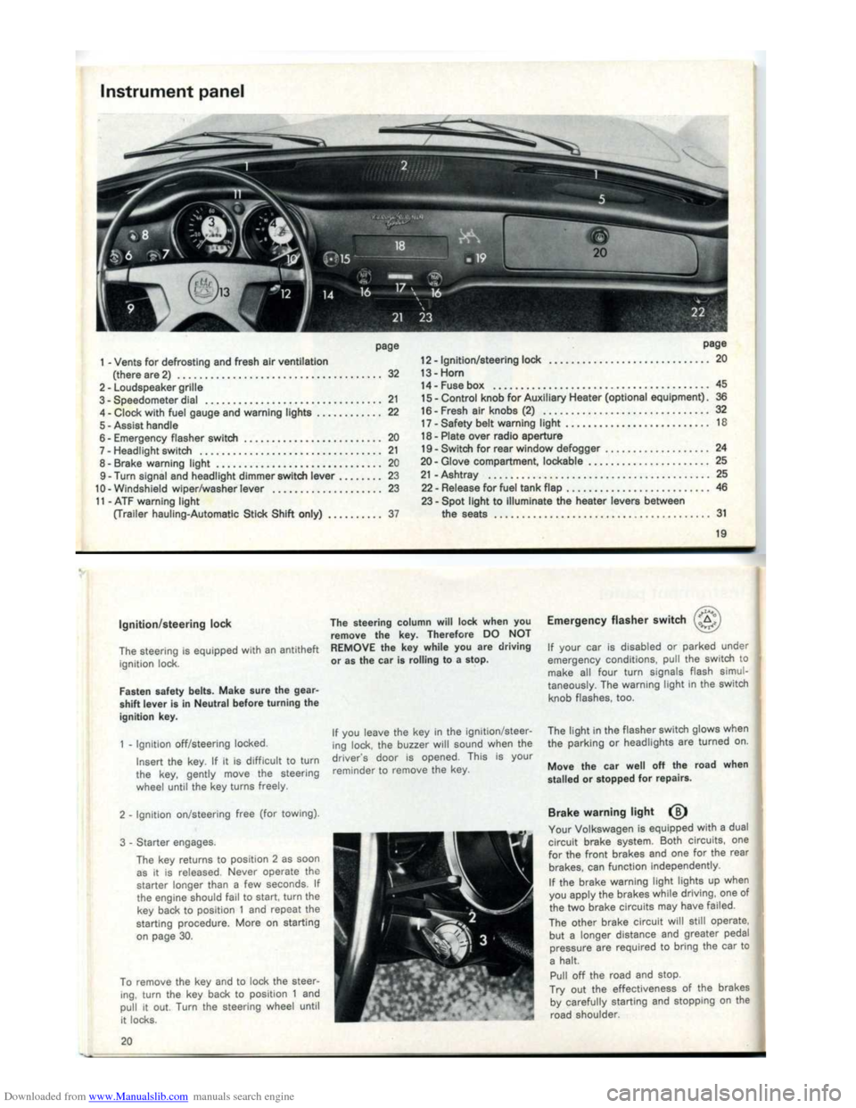 VOLKSWAGEN KARMANN GHIA 1973 1.G User Guide Downloaded from www.Manualslib.com manuals search engine VOLKSWAGEN KARMANN GHIA 1973 1.G User Guide Downloaded from www.Manualslib.com manuals search engine