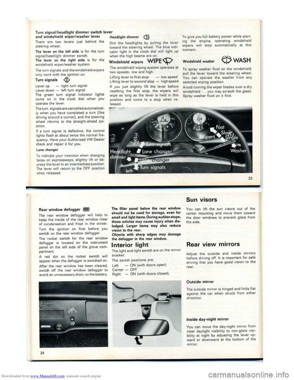 VOLKSWAGEN KARMANN GHIA 1973 1.G User Guide Downloaded from www.Manualslib.com manuals search engine VOLKSWAGEN KARMANN GHIA 1973 1.G User Guide Downloaded from www.Manualslib.com manuals search engine