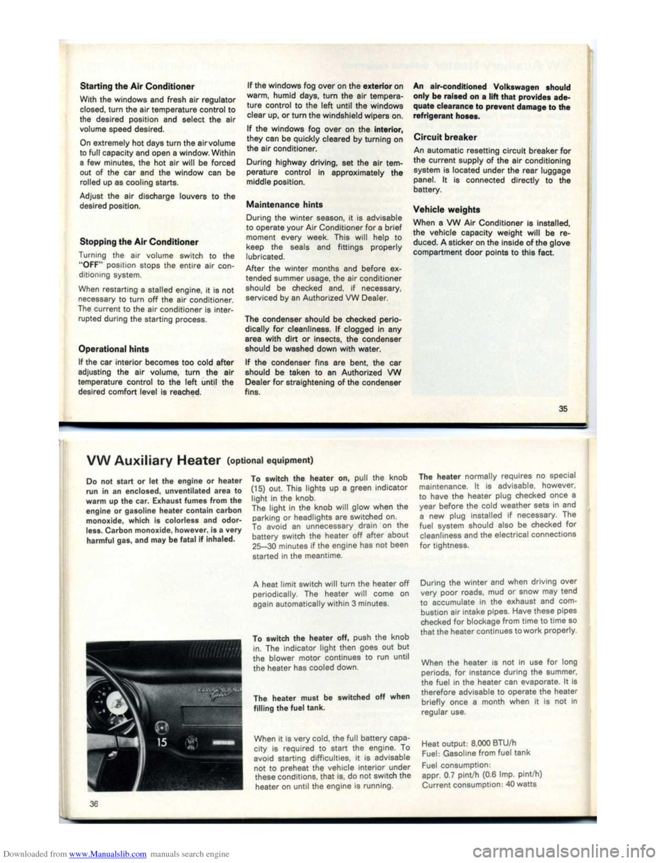 VOLKSWAGEN KARMANN GHIA 1973 1.G User Guide Downloaded from www.Manualslib.com manuals search engine VOLKSWAGEN KARMANN GHIA 1973 1.G User Guide Downloaded from www.Manualslib.com manuals search engine