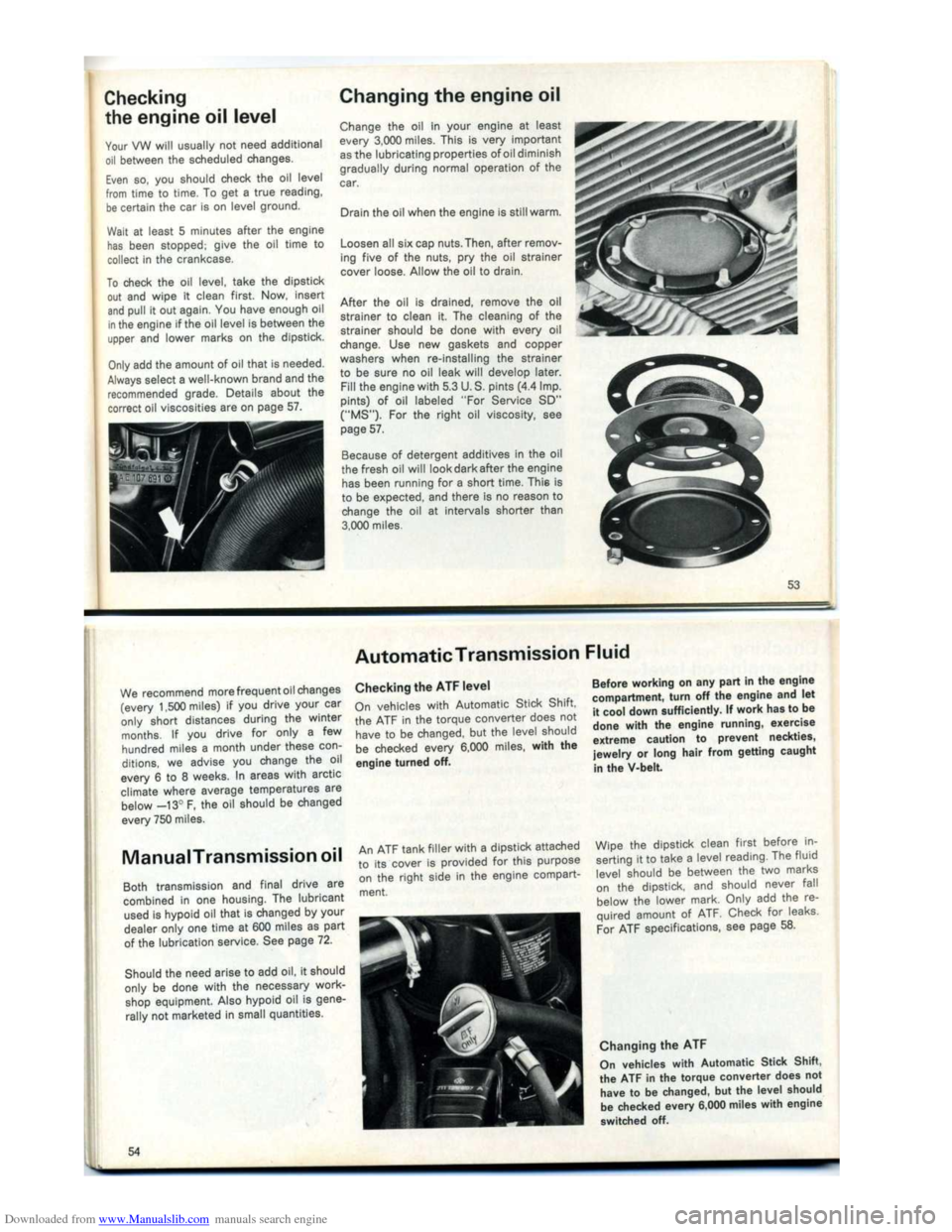 VOLKSWAGEN KARMANN GHIA 1973 1.G Owners Manual Downloaded from www.Manualslib.com manuals search engine VOLKSWAGEN KARMANN GHIA 1973 1.G Owners Manual Downloaded from www.Manualslib.com manuals search engine
