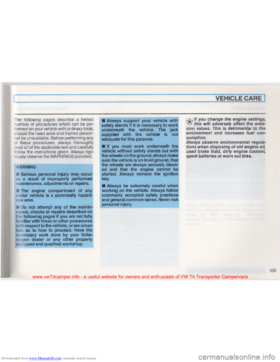VOLKSWAGEN TRANSPORTER 1993 T4 / 4.G Owners Manual Downloaded from www.Manualslib.com manuals search engine \013
\024
\022G
B \004
\024
\007
\023
\005 ,
1
\002 \001
\t
\002
4
+<
# \017
\003\001
\006
/

\003
 \001
9
 \001
N
$ \005\001
+
"
B
\022 \001
\