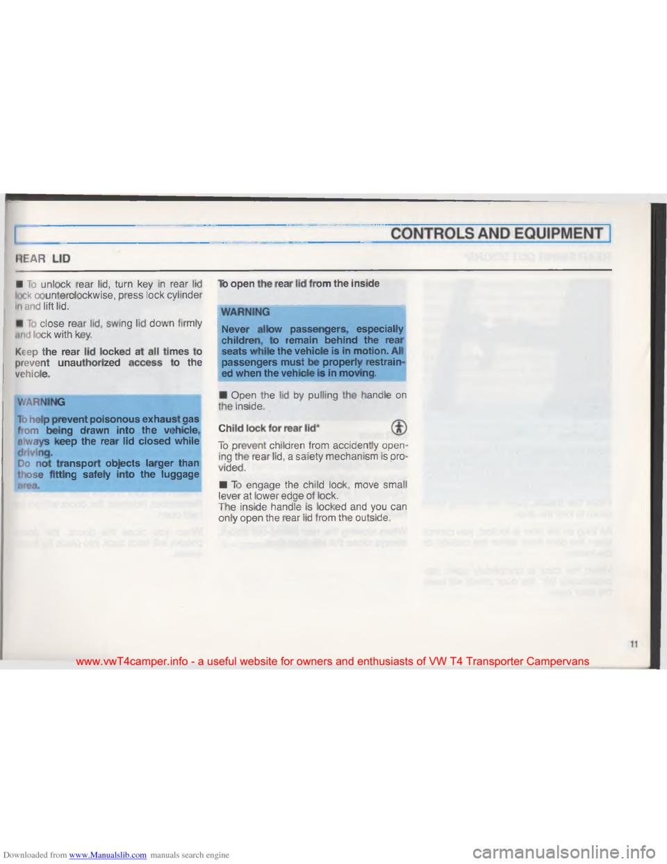 VOLKSWAGEN TRANSPORTER 1993 T4 / 4.G User Guide Downloaded from www.Manualslib.com manuals search engine #
$ #
\036 %
& \032
\001
# \026
\023
\004 \(\025
& \032
& \001
&
\025 #
+,
\025
\007 #
! #
\032 \007
\024 \006
/0
\027 &
\024 \023
E &
& \024
&