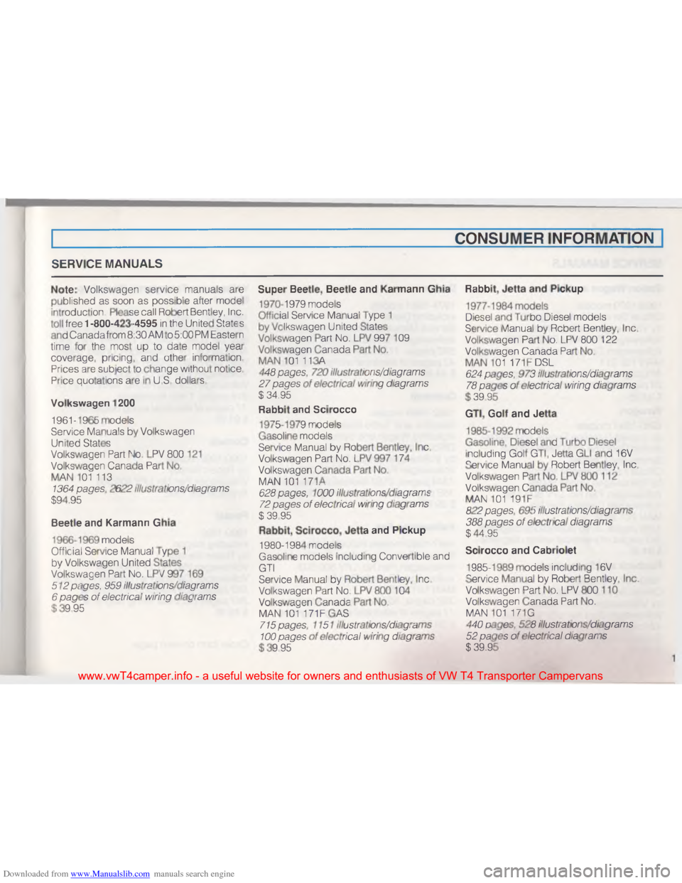 VOLKSWAGEN TRANSPORTER 1993 T4 / 4.G Owners Manual Downloaded from www.Manualslib.com manuals search engine \005
\001 \(\007
"
#
\002 \020
\005 \001
\034
B
#
\036
\003
\007
\036\003
>
 
$
# #;
  \003
\024 \003
\(
\017
9 \030
# \002
\006 \001
7 ,
\033
