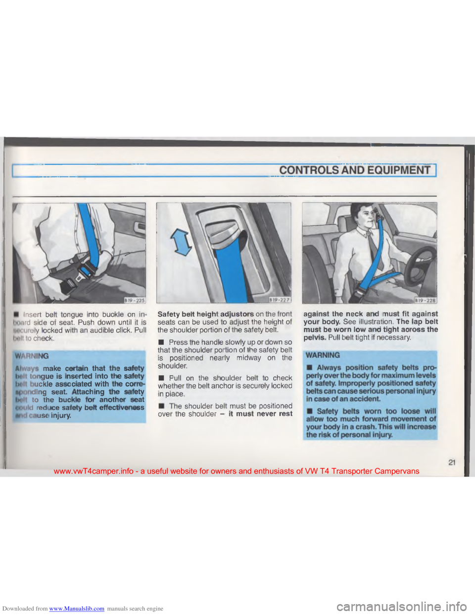 VOLKSWAGEN TRANSPORTER 1993 T4 / 4.G Owners Manual Downloaded from www.Manualslib.com manuals search engine B
\002
1 \001 \001
\007
\)
\007 \001
\003 \001
- \001
# \001
\036 \006
-
\032
- \001
\017 \001
#
K \001
$
\013 \005\001
\013
$ \f
\025
&
B
"
$
