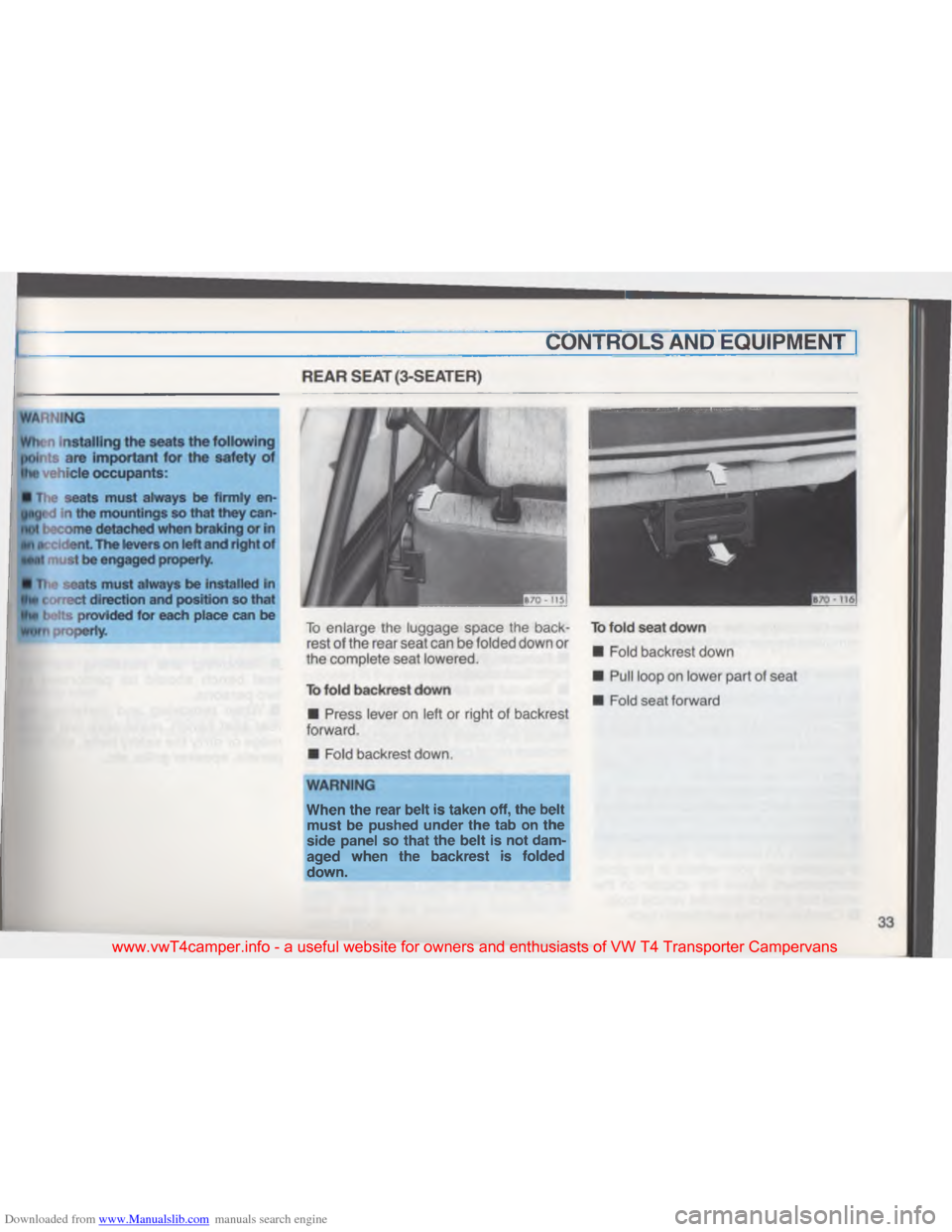 VOLKSWAGEN TRANSPORTER 1993 T4 / 4.G Owners Guide Downloaded from www.Manualslib.com manuals search engine [\030
\017
\t
M #
www.vwT4camper.info - a useful website for owners and enthusiasts of VW T4 Transporter Campervans VOLKSWAGEN TRANSPORTER 1993 T4 / 4.G Owners Guide Downloaded from www.Manualslib.com manuals search engine [\030
\017
\t
M #
www.vwT4camper.info - a useful website for owners and enthusiasts of VW T4 Transporter Campervans