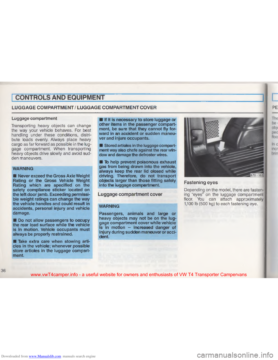 VOLKSWAGEN TRANSPORTER 1993 T4 / 4.G Owners Guide Downloaded from www.Manualslib.com manuals search engine #
"
\003
\007 M
\006 \0333
1
.
+
\(
,
\022
\013
\023
\002
\006
\023
\005 :
9;\001 \006
"
U
\006 \001
\017 /
 \017&
\027
,

\036
 & \003
\030
\0