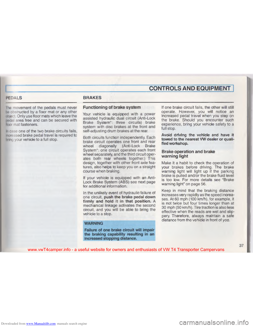 VOLKSWAGEN TRANSPORTER 1993 T4 / 4.G Owners Guide Downloaded from www.Manualslib.com manuals search engine \022
\006. \017
\017\022\001
\017 \022
\002 \b
\032
\f\002
\037 \t\005
\007
.
\006
]
.
\036 \005&
\002
,
\f
@ *
\005 \001
8
\006* \005&
\013 \0