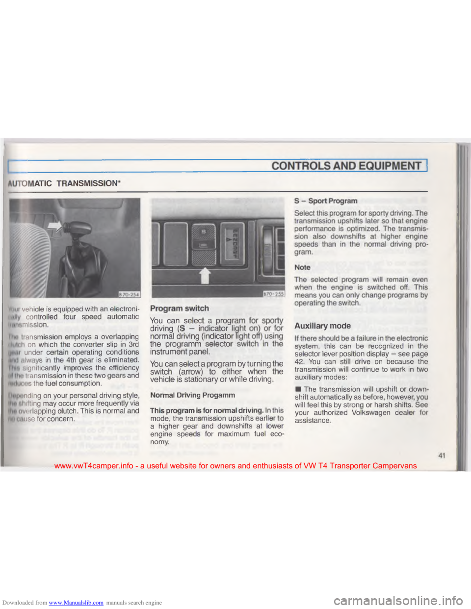 VOLKSWAGEN TRANSPORTER 1993 T4 / 4.G Service Manual Downloaded from www.Manualslib.com manuals search engine \002
\006
\002
\016 \022
\002 \001  \034\006 \001
\f
5
\f \005\005 \001
\016\001
\t \003
\036
#\001
K
\016
A
\017
\023 L
*
\017 \f
\036\020 \00