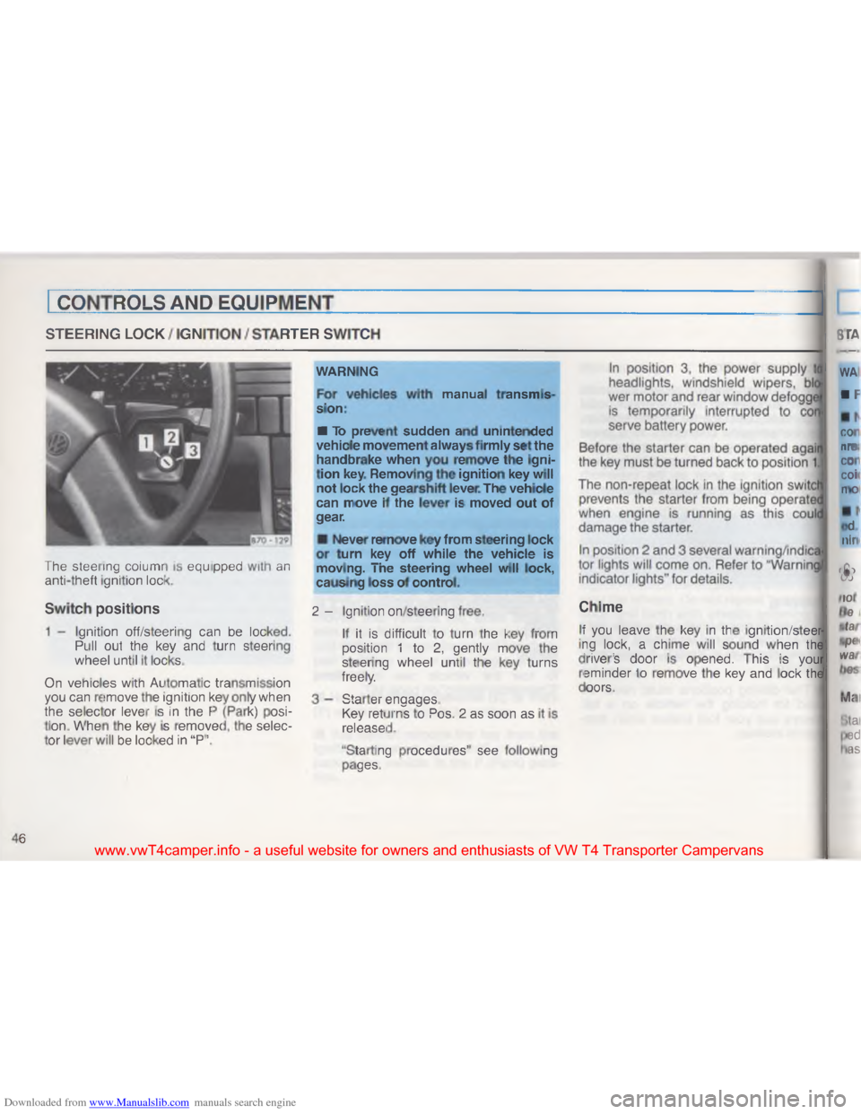 VOLKSWAGEN TRANSPORTER 1993 T4 / 4.G Service Manual Downloaded from www.Manualslib.com manuals search engine l
\007
\003
8 $
\004
\036
#
&
*
\002
#
7 &\001
\007
" #
#
#
;
\002 N
7
\)
A \001
/
\b
J \036
\036
= 7
\020 \025\001
<
#
5
#
5 *\001
\b\001
"
