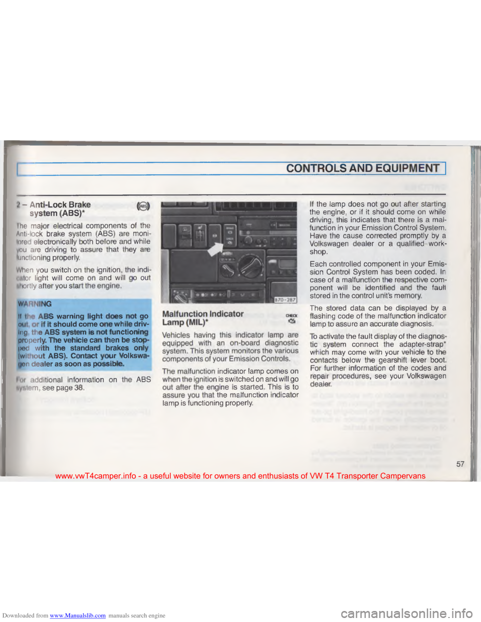 VOLKSWAGEN TRANSPORTER 1993 T4 / 4.G Workshop Manual Downloaded from www.Manualslib.com manuals search engine I
#
\003
I

#
#

X \036

#;
#
#"

#
\007\002
\007 .
0
\006
9 8 :
 4

\033
A
\003
B
\t
\002 \)F
/
;
9
A 77\001
\024 \037
 
B
*
J \(<
d & \001
0
