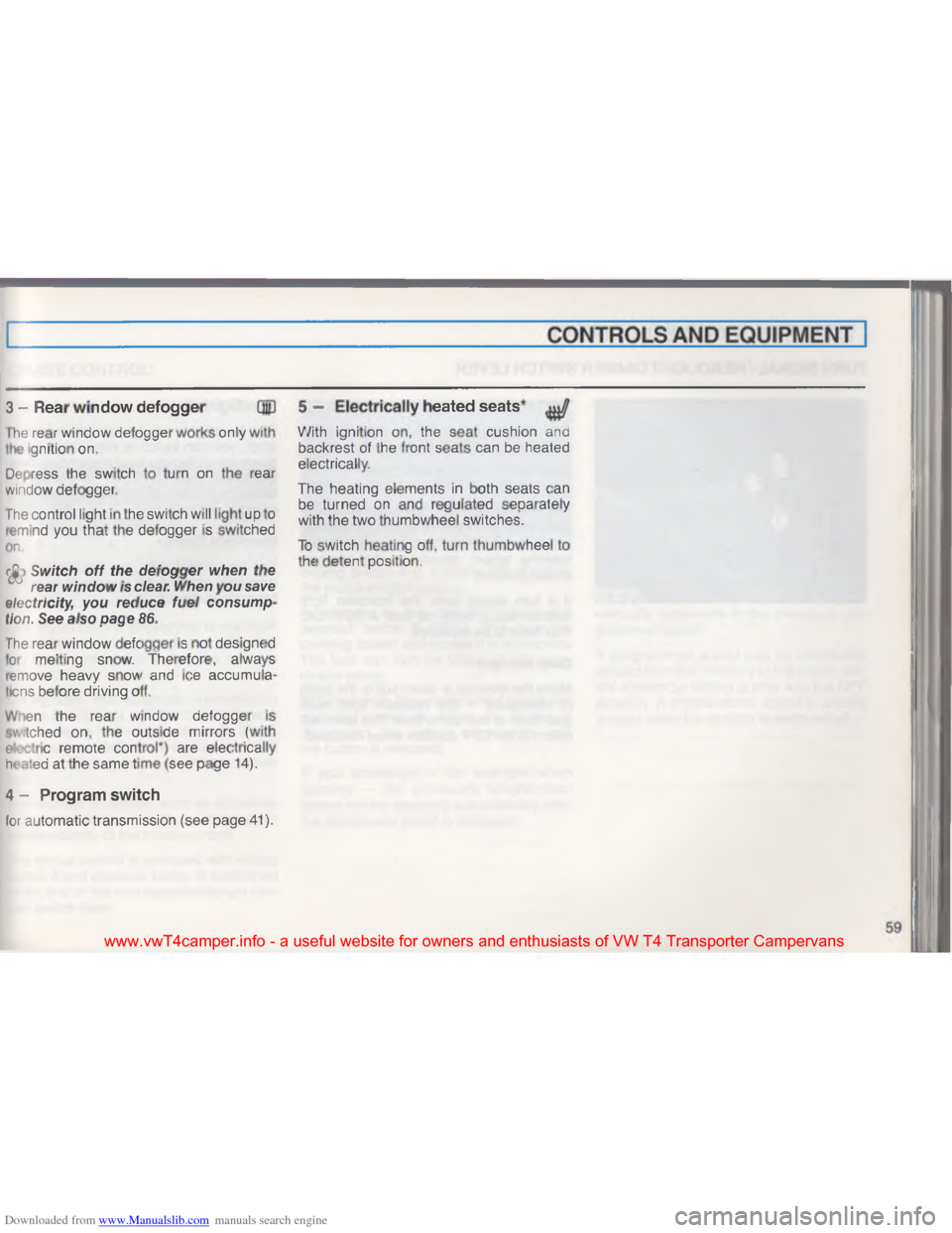 VOLKSWAGEN TRANSPORTER 1993 T4 / 4.G Repair Manual Downloaded from www.Manualslib.com manuals search engine g
I\003
#
\005\002\005
\033#
,
#
*
\004 \001\007
# /
# #
B +
$ >
#
\t
\007
\003
;
\005:
\023 @ \005
\007
\034
\036
\005
#
\003
,
/
\007
\)
\024