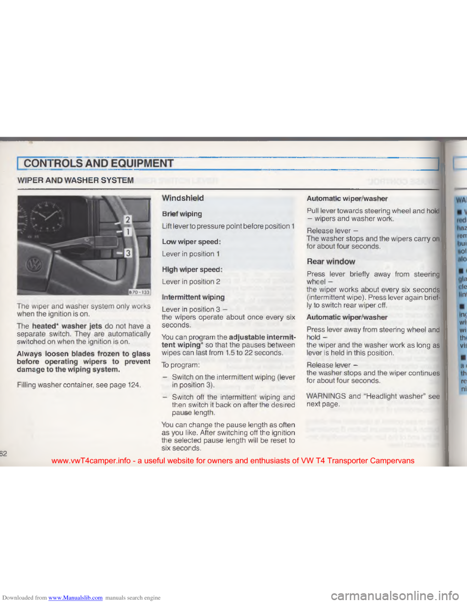 VOLKSWAGEN TRANSPORTER 1993 T4 / 4.G Repair Manual Downloaded from www.Manualslib.com manuals search engine \036
\006
>
#
\036
\(
$
$
\032
\004
\003 .\001
#
T
#
#
\025 \001
\016 \025 \001
#
#
/\004 \016 \)
\001
\036 ;
\023
E \001
2
7
\034\001
\004 \03