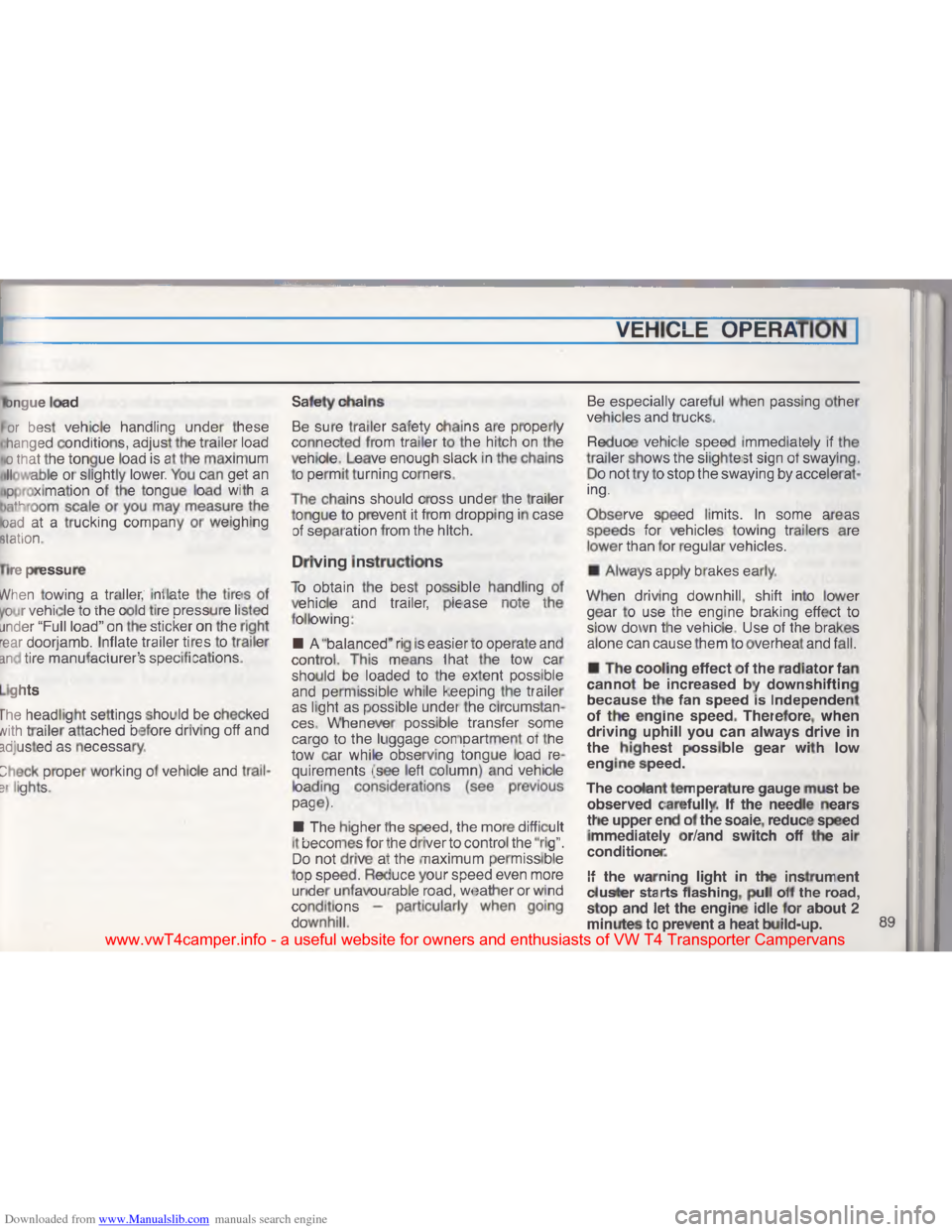 VOLKSWAGEN TRANSPORTER 1993 T4 / 4.G Owners Manual Downloaded from www.Manualslib.com manuals search engine -
&
& $
\022
&
#\023
\032 \004
\033
K \001
\003 \001
\) \001
\004 =
\004% &
& #
-

\002

\032
#
&
& \032
\) #
\033 &
\032
b
\004 %
& \003 \001
