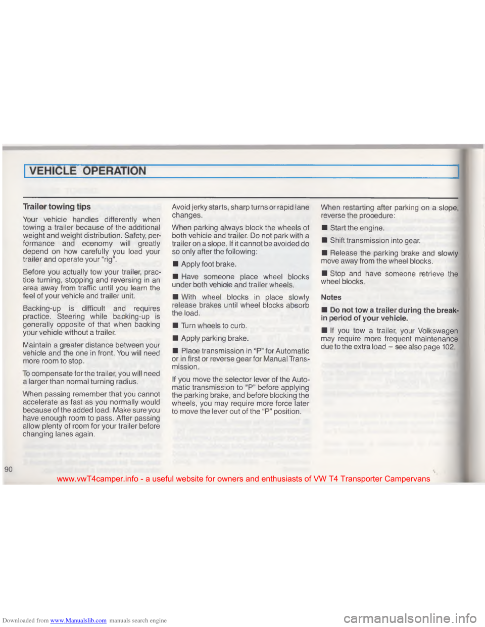 VOLKSWAGEN TRANSPORTER 1993 T4 / 4.G Owners Manual Downloaded from www.Manualslib.com manuals search engine \tR
\026
\t
\(\026
\006
"
& 8\001
N
\034\001 +
\021 \001\002 \001 \002\001
B X
\( \002\001 \003\001 \002\001
\024 L\002\001
\022 9
# \007\001 \