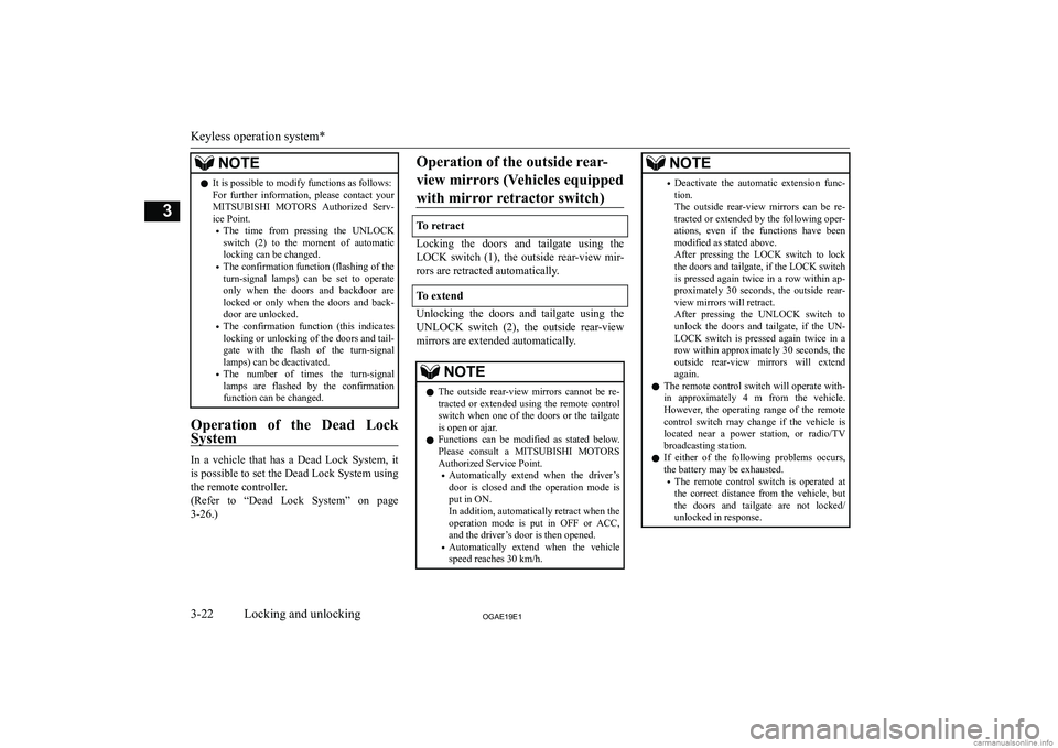 MITSUBISHI ASX 2019   (in English) Service Manual �N�O�T�E�z�I�t� �i�s� �p�o�s�s�i�b�l�e� �t�o� �m�o�d�i�f�y� �f�u�n�c�t�i�o�n�s� �a�s� �f�o�l�l�o�w�s�:
�F�o�r�  �f�u�r�t�h�e�r�  �i�n�f�o�r�m�a�t�i�o�n�,�  �p�l�e�a�s�e�  �c�o�n�t�a�c�t�  �y�o�u�r �M�