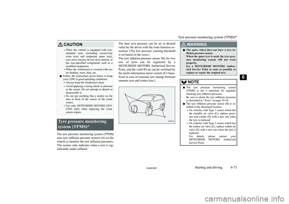 MITSUBISHI ASX 2020  Owners Manual (in English) �C�A�U�T�,�O�N�