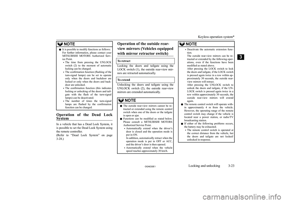 MITSUBISHI ASX 2020   (in English) Service Manual �N�O�T�E�z�I�t� �i�s� �p�o�s�s�i�b�l�e� �t�o� �m�o�d�i�f�y� �f�u�n�c�t�i�o�n�s� �a�s� �f�o�l�l�o�w�s�:
�F�o�r�  �f�u�r�t�h�e�r�  �i�n�f�o�r�m�a�t�i�o�n�,�  �p�l�e�a�s�e�  �c�o�n�t�a�c�t�  �y�o�u�r �M�