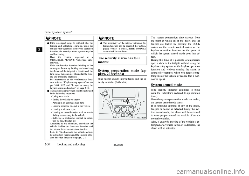 MITSUBISHI ASX 2020   (in English) Workshop Manual �N�O�T�E�z�I�f� �t�h�e� �t�u�r�n�-�s�i�g�n�a�l� �l�a�m�p�s� �d�o� �n�o�t� �b�l�i�n�k� �a�f�t�e�r� �t�h�e
�l�o�c�k�i�n�g�  �a�n�d�  �u�n�l�o�c�k�i�n�g�  �o�p�e�r�a�t�i�o�n�  �u�s�i�n�g�  �t�h�e�k�e�y�l