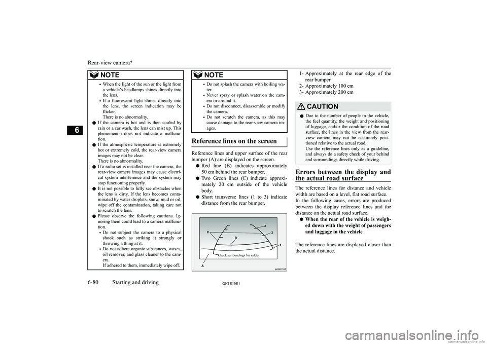 MITSUBISHI L200 2019  Owners Manual (in English) �N�O�T�E�