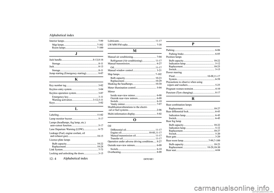 MITSUBISHI L200 2019  Owners Manual (in English) �I�n�t�e�r�i�o�r� �l�a�m�p�s�.�.�.�.�.�.�.�.�.�.�.�.�.�.�.�.�.�.�.�.�.�.�.�.�.�.�.�.�.�.�.�.�.�.�.�.�.�.�.�.�.�.�.�.�.�.�.�.�.�.�.�. �7�-�9�9�M�a�p� �l�a�m�p�s�.�.�.�.�.�.�.�.�.�.�.�.�.�.�.�.�.�.�.�.�