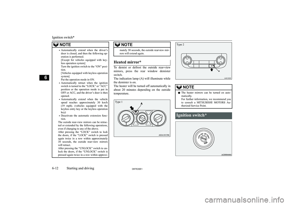 MITSUBISHI L200 2020  Owners Manual (in English) �N�O�T�E�