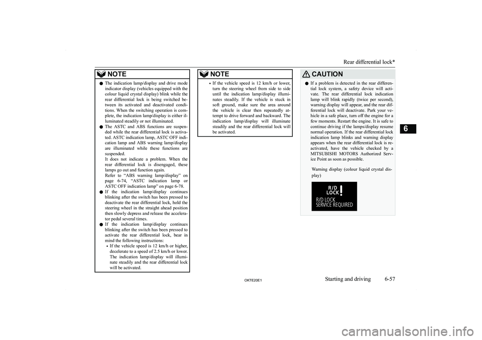 MITSUBISHI L200 2020  Owners Manual (in English) �N�O�T�E�z�T�h�e�  �i�n�d�i�c�a�t�i�o�n�  �l�a�m�p�/�d�i�s�p�l�a�y�  �a�n�d�  �d�r�i�v�e�  �m�o�d�e
�i�n�d�i�c�a�t�o�r� �d�i�s�p�l�a�y� �(�v�e�h�i�c�l�e�s� �e�q�u�i�p�p�e�d� �w�i�t�h� �t�h�e �c�o�l�o�