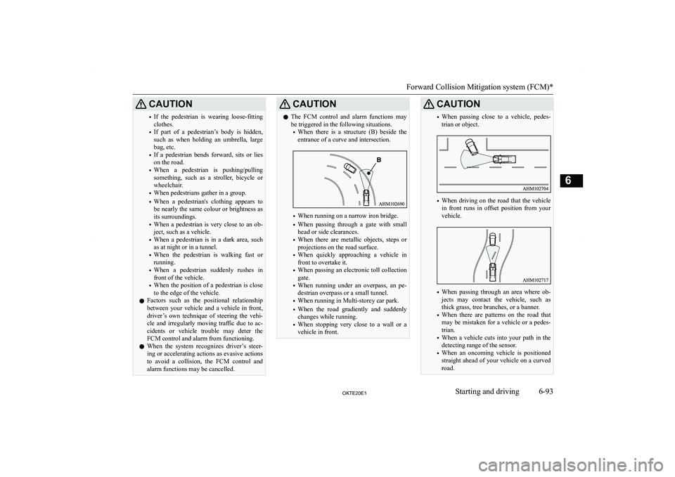MITSUBISHI L200 2020  Owners Manual (in English) �C�A�U�T�,�O�N�