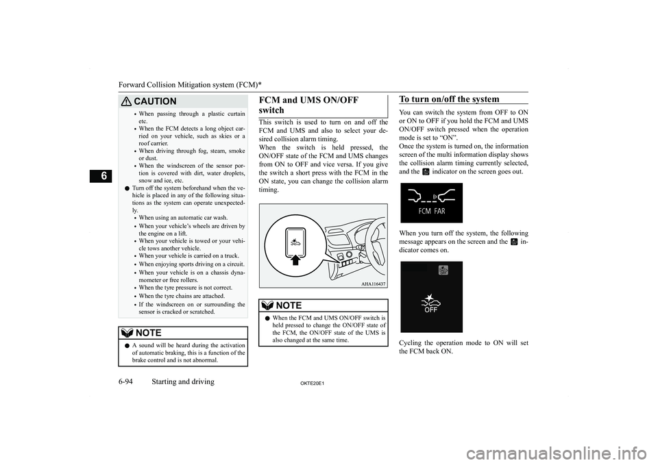 MITSUBISHI L200 2020  Owners Manual (in English) �C�A�U�T�,�O�N�