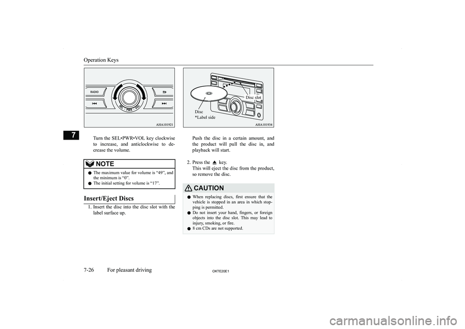 MITSUBISHI L200 2020  Owners Manual (in English) �T�u�r�n�  �t�h�e�  �S�E�L�