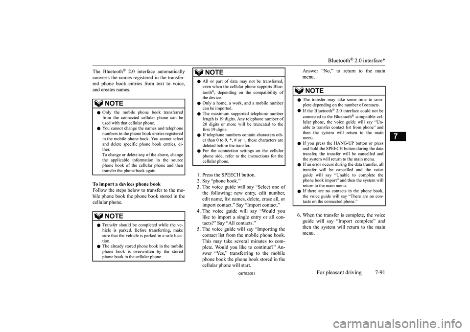 MITSUBISHI L200 2020  Owners Manual (in English) �T�h�e�  �B�l�u�e�t�o�o�t�h�