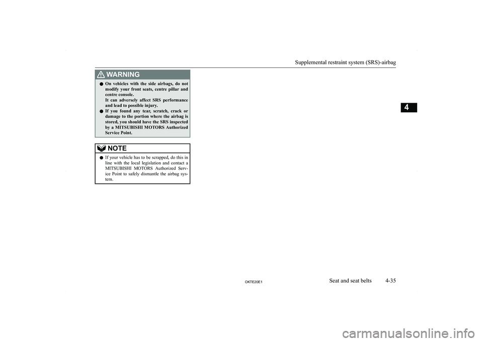 MITSUBISHI L200 2020   (in English) Manual Online �:�A�R�N�,�N�G�z�O�n�  �v�e�h�i�c�l�e�s�  �w�i�t�h�  �t�h�e�  �s�i�d�e�  �a�i�r�b�a�g�s�,�  �d�o�  �n�o�t
�m�o�d�i�f�y�  �y�o�u�r�  �f�r�o�n�t�  �s�e�a�t�s�,�  �c�e�n�t�r�e�  �p�i�l�l�a�r�  �a�n�d �c�