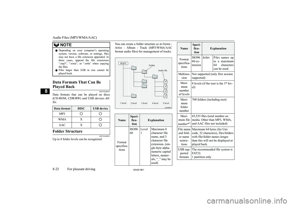 MITSUBISHI OUTLANDER PHEV 2019  Owners Manual (in English) �N�O�T�E�z�D�e�p�e�n�d�i�n�g�  �o�n�  �y�o�u�r�  �c�o�m�p�u�t�e�r�’�s�  �o�p�e�r�a�t�i�n�g
�s�y�s�t�e�m�,�  �v�e�r�s�i�o�n�,�  �s�o�f�t�w�a�r�e�,�  �o�r�  �s�e�t�t�i�n�g�s�,�  �f�i�l�e�s�m�a�y�  �n�
