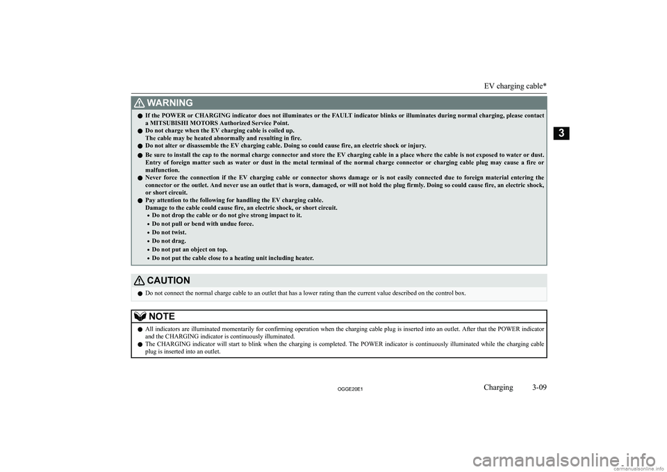 MITSUBISHI OUTLANDER PHEV 2020   (in English) Workshop Manual �:�A�R�N�,�N�G�z�I�f� �t�h�e� �P�O�W�E�R� �o�r� �C�H�A�R�G�I�N�G� �i�n�d�i�c�a�t�o�r� �d�o�e�s� �n�o�t� �i�l�l�u�m�i�n�a�t�e�s� �o�r� �t�h�e� �F�A�U�L�T� �i�n�d�i�c�a�t�o�r� �b�l�i�n�k�s� �o�r� �i�l�l