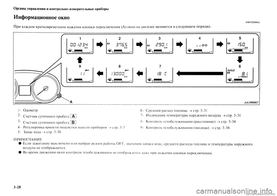 MITSUBISHI OUTLANDER 2013 Руководство по эксплуатации и техобслуживанию (in Russian) MITSUBISHI OUTLANDER 2013 Руководство по эксплуатации и техобслуживанию (in Russian)