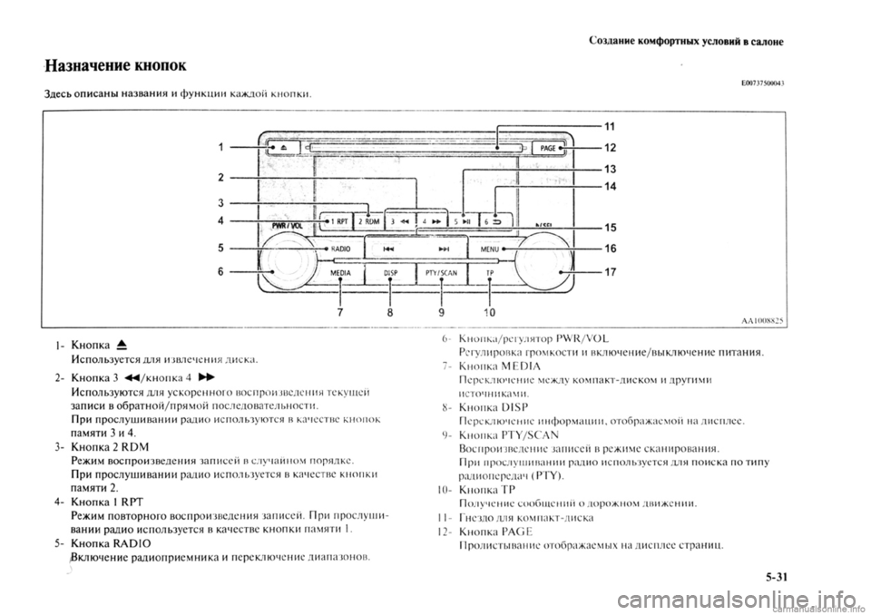 MITSUBISHI OUTLANDER 2013 Руководство по эксплуатации и техобслуживанию (in Russian) MITSUBISHI OUTLANDER 2013 Руководство по эксплуатации и техобслуживанию (in Russian)