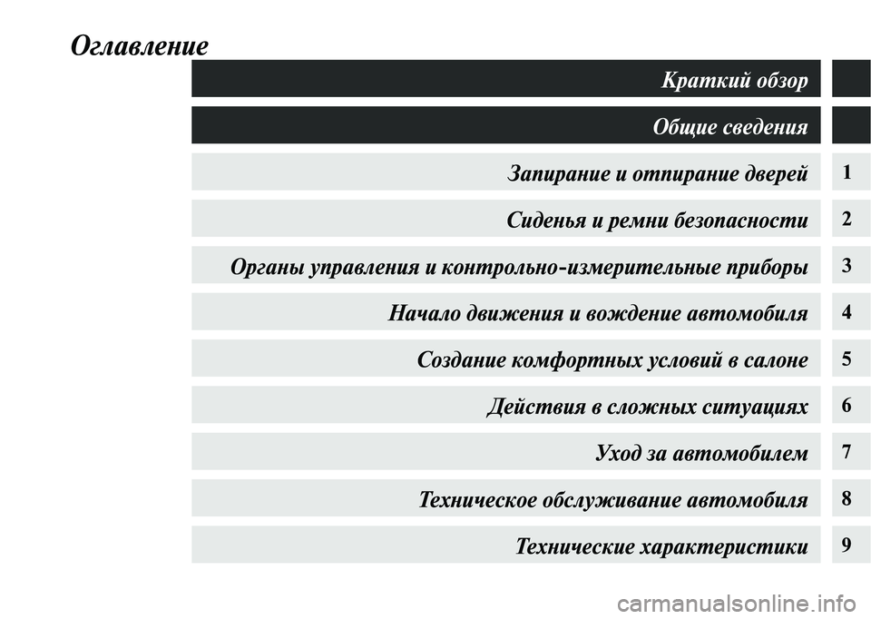 MITSUBISHI OUTLANDER 2020  Руководство по эксплуатации и техобслуживанию (in Russian) 